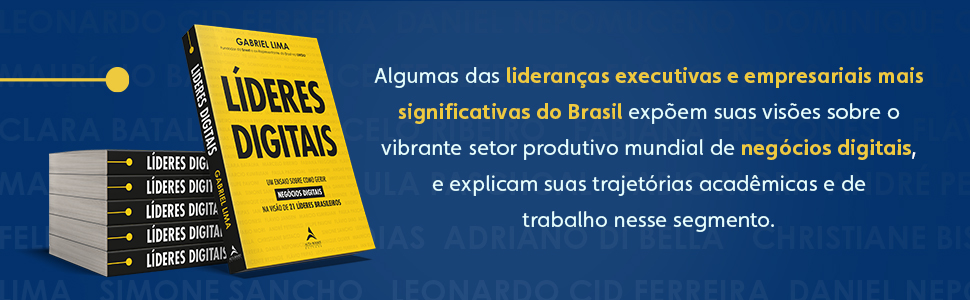 Livro 'Líderes Digitais' por Gabriel Lima
